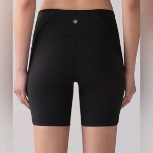 Lululemon Train Times Short 6" Black Size 6 Gym Running Crossfit